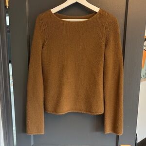 Vince Knit Brown Crew Neck Sweater